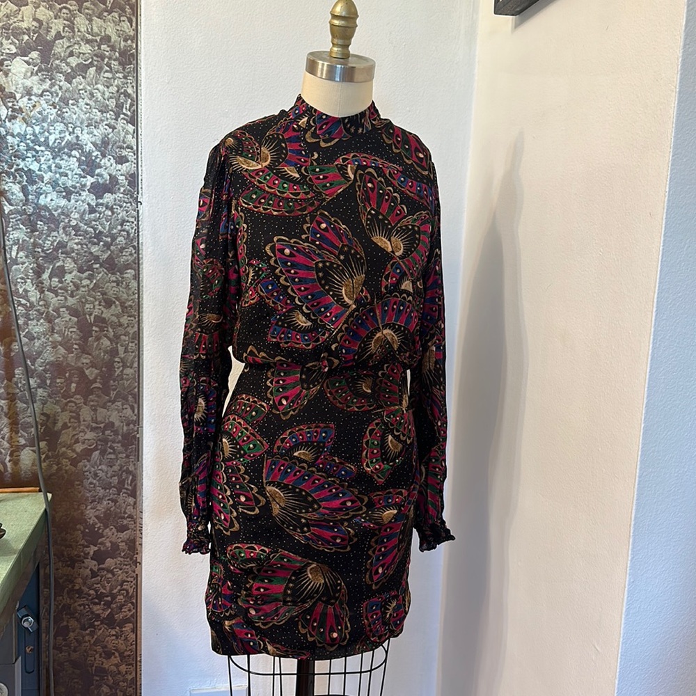 Farm Rio Butterfly Sky Mini Dress NWT Size Small